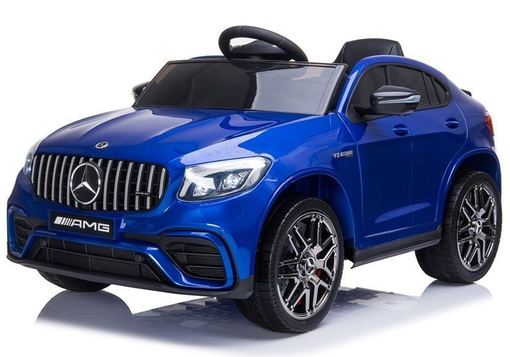 Електромобіль для дітей Lean Toys Mercedes GLC 63S QLS-5688 4x4 лакований Синій (5908275992561) - зображення 12