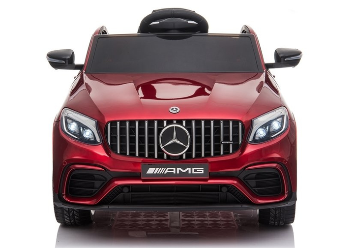 Електромобіль для дітей Lean Toys Mercedes GLC 63S QLS-5688 4x4 лакований Червоний (5908275992578) - зображення 11