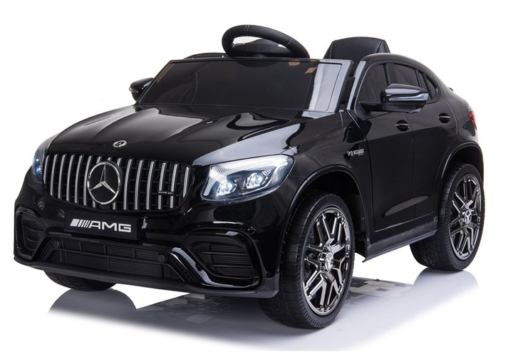 Електромобіль для дітей Lean Toys Mercedes GLC 63S QLS-5688 4x4 лакований Чорний (5908275992592) - зображення 11