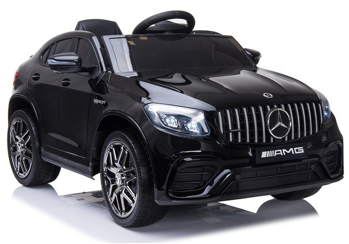 Електромобіль для дітей Lean Toys Mercedes GLC 63S QLS-5688 4x4 лакований Чорний (5908275992592) - зображення 13