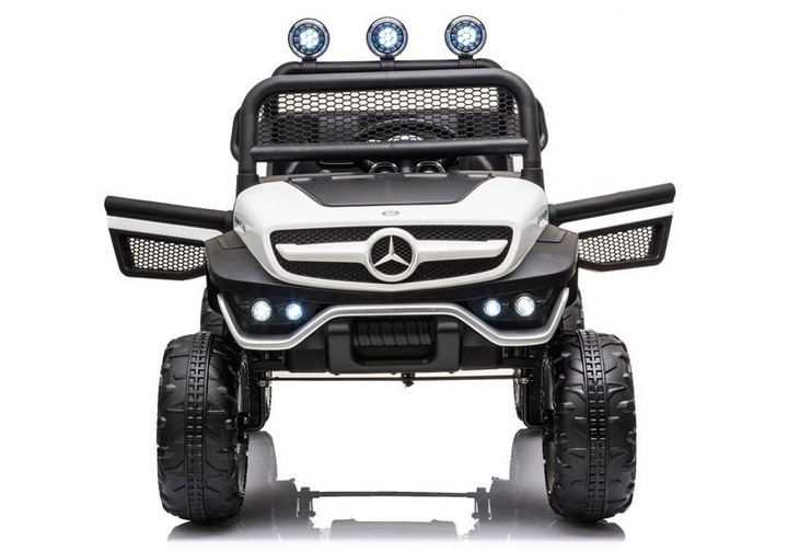 Електромобіль для дітей Lean Toys Mercedes Unimog S Білий (5908275996101) - зображення 5