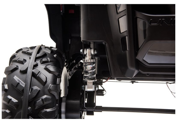 Samochód elektryczny dla dzieci Lean Toys Mercedes Unimog S lakierowany Czerwony (5908275996125) - obraz 6
