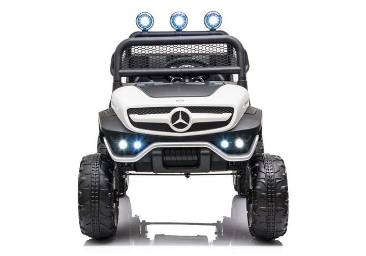 Електромобіль для дітей Lean Toys Mercedes Unimog S Білий (5908275996101) - зображення 12