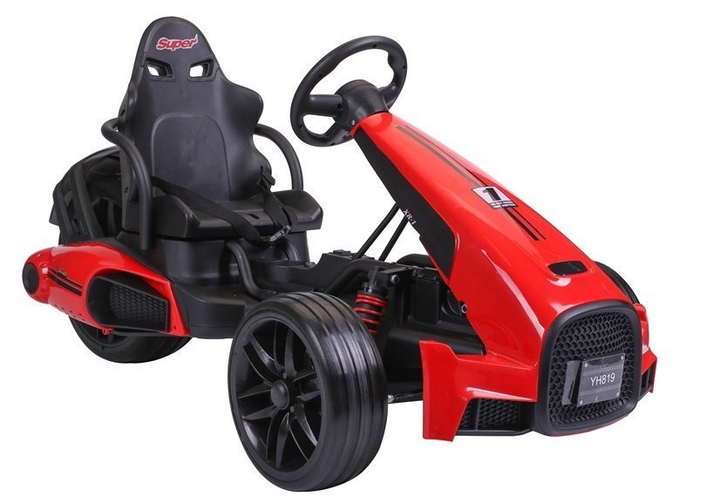 Карт на акумуляторі для дітей Lean Toys CH9939 Червоний (5908275993445) - зображення 1