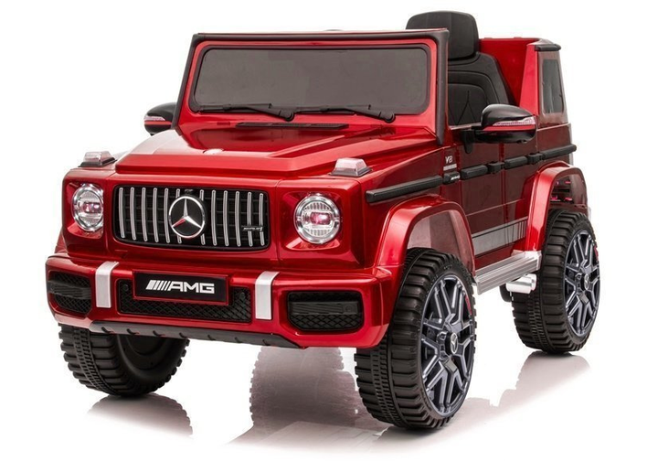 Samochód elektryczny dla dzieci Lean Toys Mercedes G63 BBH-002 lakierowany Czerwony (5908275996354) - obraz 6