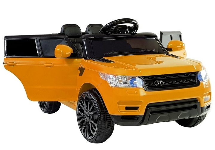 Електромобіль для дітей Lean Toys HL1638 Оранжевий (5908275993407) - зображення 11
