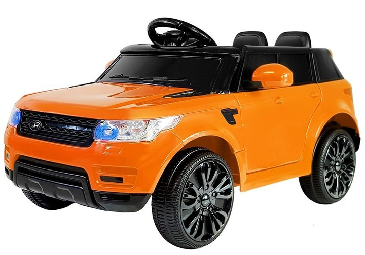Електромобіль для дітей Lean Toys HL1638 Оранжевий (5908275993407) - зображення 12