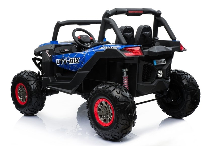 Samochód elektryczny dla dzieci Lean Toys XMX603 Spider lakierowany Niebieski (5908275996774) - obraz 10