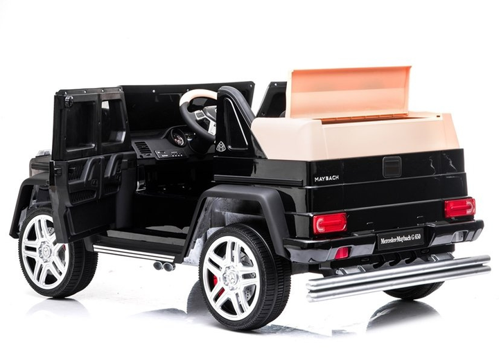 Samochód elektryczny dla dzieci Lean Toys Mercedes A100 lakierowany Czarny (5908275993926) - obraz 2