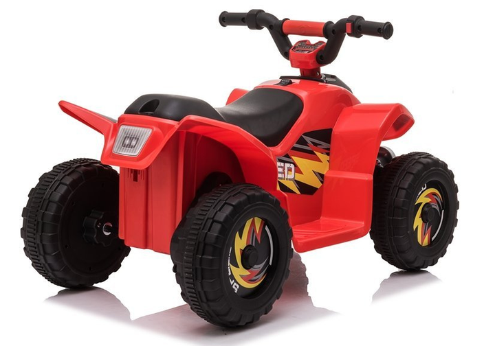Quad elektryczny dla dzieci Lean Toys XMX612 Czerwony (5908275995517) - obraz 10