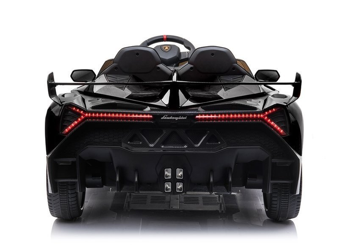 Електромобіль для дітей Lean Toys Lamborghini Veneno Чорний (5908275998334) - зображення 6