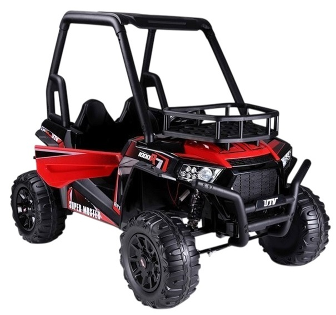 Samochód elektryczny dla dzieci Lean Toys Jeep JS360-1 Czerwony (5903802450118) - obraz 1