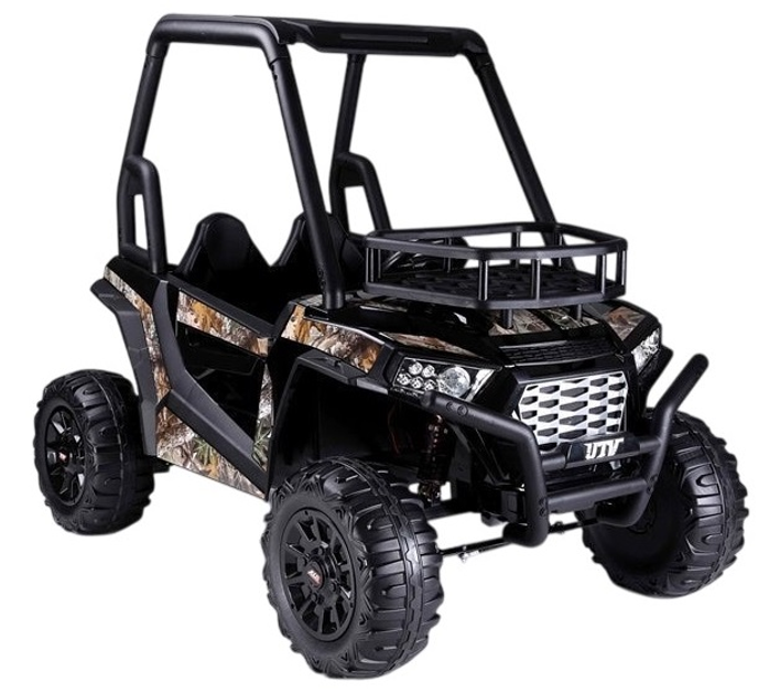 Електромобіль для дітей Lean Toys Jeep JS360-1 Чорний (5903802450101) - зображення 1