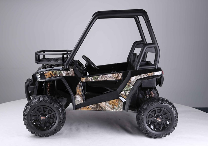 Електромобіль для дітей Lean Toys Jeep JS360-1 Чорний (5903802450101) - зображення 3