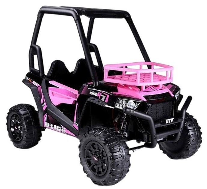 Samochód elektryczny dla dzieci Lean Toys Jeep JS360-1 Różowy (5903802450132) - obraz 1