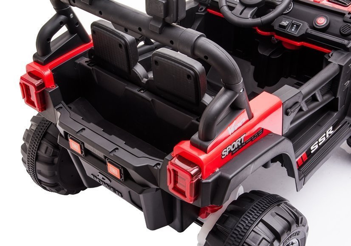 Електромобіль для дітей Lean Toys BBH-016 Червоний (5903802450392) - зображення 2