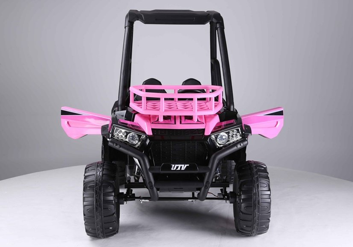 Samochód elektryczny dla dzieci Lean Toys Jeep JS360-1 Różowy (5903802450132) - obraz 7