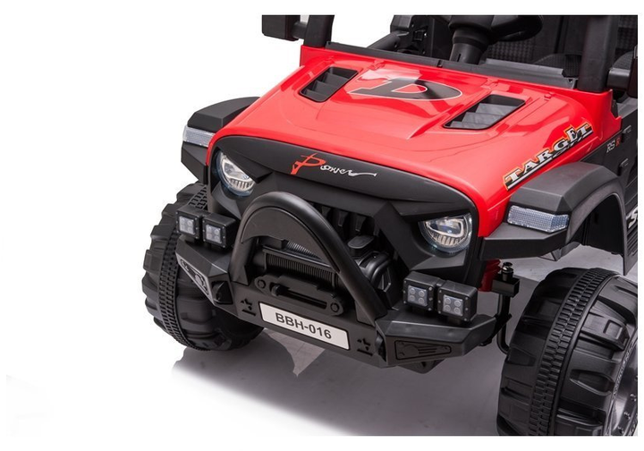 Електромобіль для дітей Lean Toys BBH-016 Червоний (5903802450392) - зображення 9