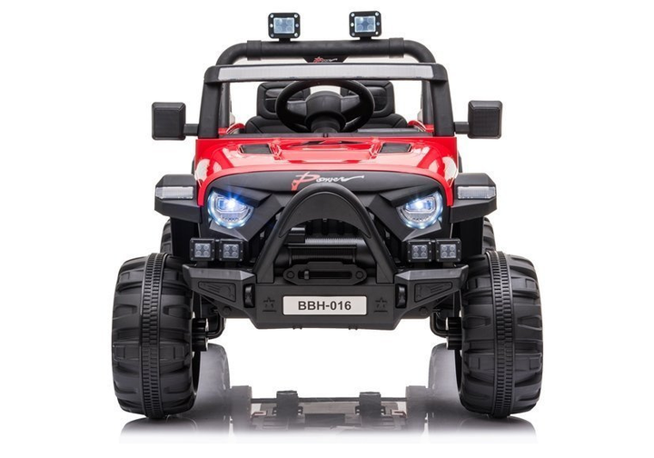 Електромобіль для дітей Lean Toys BBH-016 Червоний (5903802450392) - зображення 12
