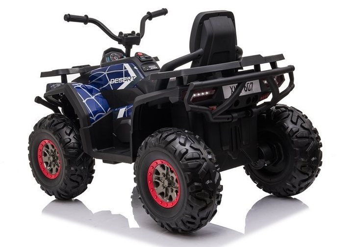 Quad elektryczny dla dzieci Lean Toys XMX607 Spider lakierowany Niebieski (5903802450545) - obraz 7