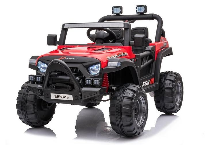 Електромобіль для дітей Lean Toys BBH-016 Червоний (5903802450392) - зображення 14
