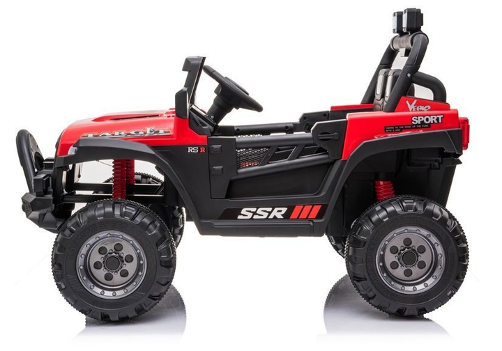 Електромобіль для дітей Lean Toys BBH-016 Червоний (5903802450392) - зображення 15