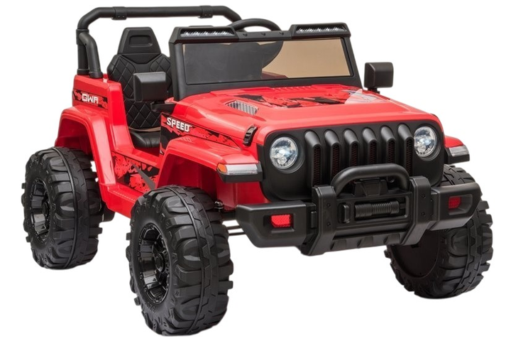 Samochód elektryczny dla dzieci Lean Toys Jeep CH9956 Czerwony (5903802450712) - obraz 1