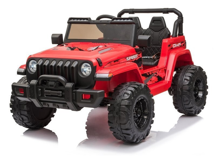 Samochód elektryczny dla dzieci Lean Toys Jeep CH9956 Czerwony (5903802450712) - obraz 5