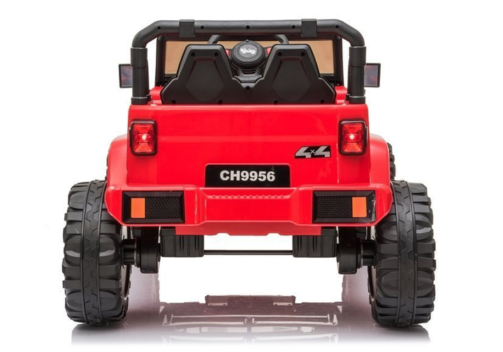 Samochód elektryczny dla dzieci Lean Toys Jeep CH9956 Czerwony (5903802450712) - obraz 11