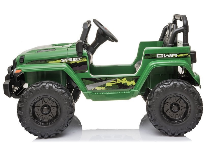 Електромобіль для дітей Lean Toys Jeep CH9956 Зелений (5903802450736) - зображення 4