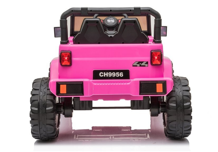 Samochód elektryczny dla dzieci Lean Toys Jeep CH9956 Różowy (5903802450729) - obraz 14