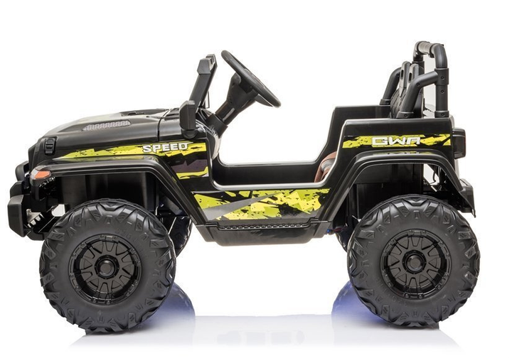 Електромобіль для дітей Lean Toys Jeep CH9956 Чорний (5903802450743) - зображення 9