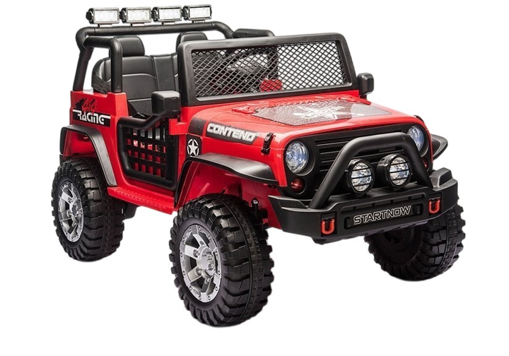 Samochód elektryczny dla dzieci Lean Toys XMX618 lakierowany Czerwony (5903802450798) - obraz 1