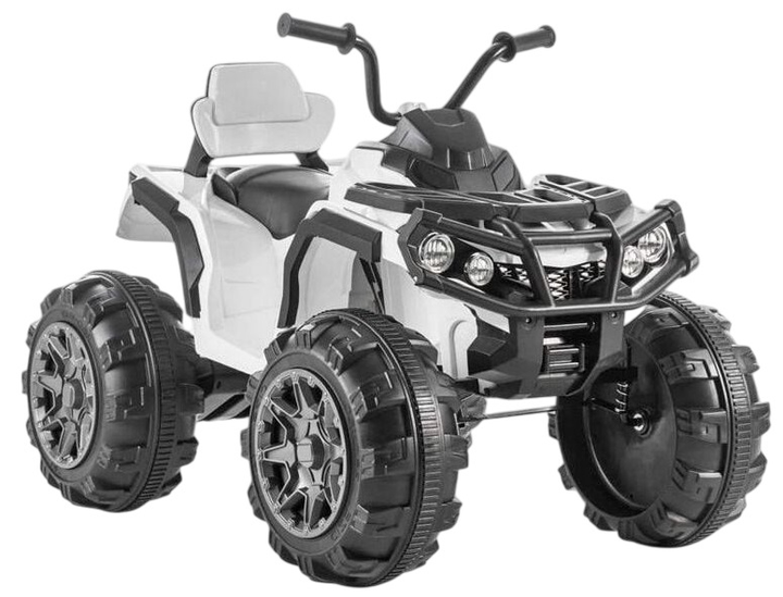 Quad elektryczny dla dzieci Lean Toys BMD0906 Biały (5902808150558) - obraz 1