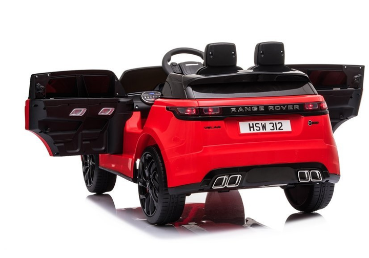 Samochód elektryczny dla dzieci Lean Toys Range Rover lakierowany Czerwony (5903802453539) - obraz 4