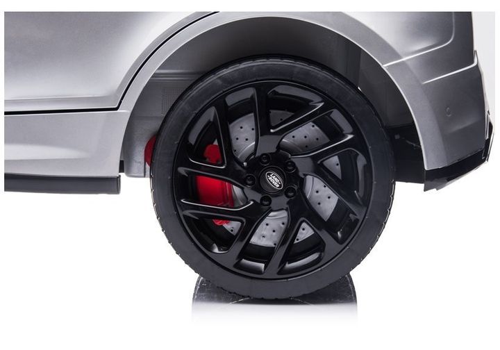 Samochód elektryczny dla dzieci Lean Toys Range Rover lakierowany Srebrny (5903802453546) - obraz 6