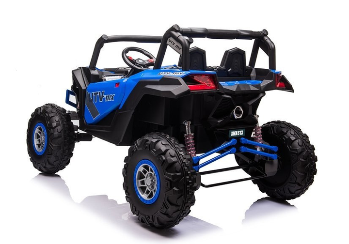 Samochód elektryczny dla dzieci Lean Toys Buggy UTV-MX Niebieski (5903802453577) - obraz 2