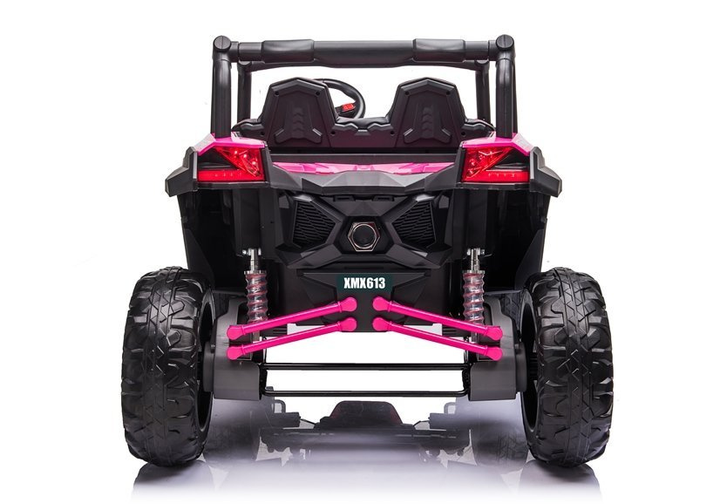 Samochód elektryczny dla dzieci Lean Toys Buggy UTV-MX Różowy (5903802453584) - obraz 12