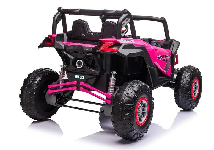 Samochód elektryczny dla dzieci Lean Toys Buggy UTV-MX Różowy (5903802453584) - obraz 14