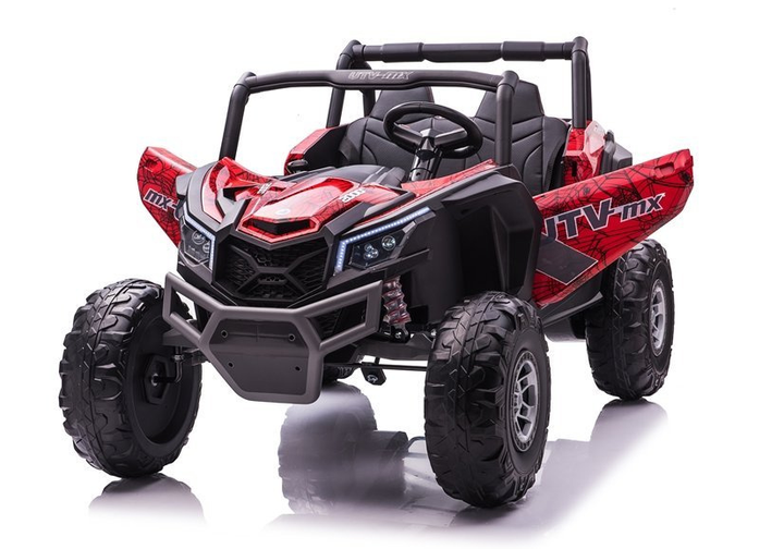 Samochód elektryczny dla dzieci Lean Toys Buggy UTV-MX Spider lakierowany Czerwony (5903802453607) - obraz 16