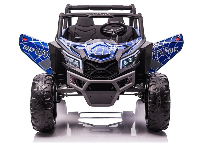 Samochód elektryczny dla dzieci Lean Toys Buggy UTV-MX Spider lakierowany Niebieski (5903802453614) - obraz 18