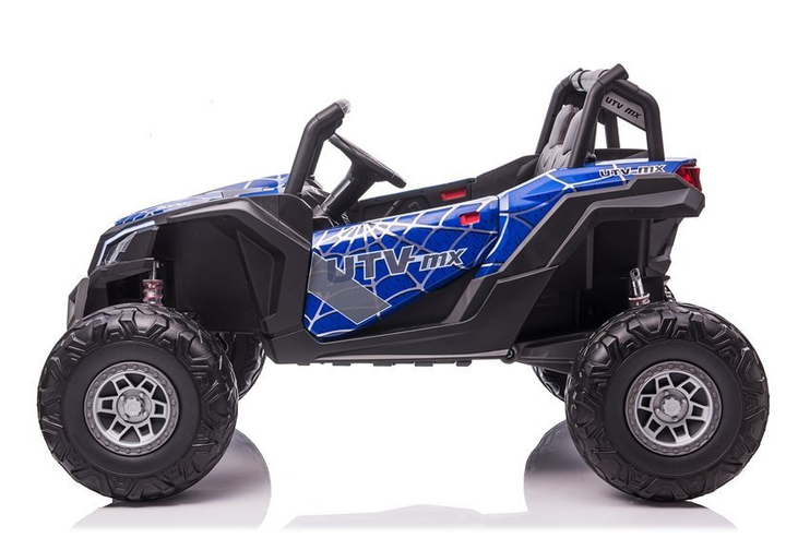 Samochód elektryczny dla dzieci Lean Toys Buggy UTV-MX Spider MP4 lakierowany Niebieski (5903802453683) - obraz 8