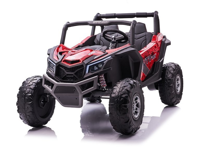 Електромобіль для дітей Lean Toys Buggy UTV-MX Spider MP4 лакований Червоний (5903802453676) - зображення 13