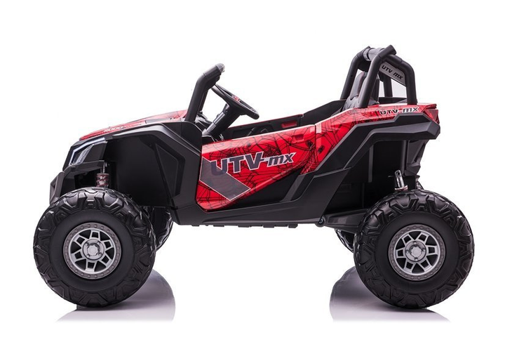 Електромобіль для дітей Lean Toys Buggy UTV-MX Spider MP4 лакований Червоний (5903802453676) - зображення 14