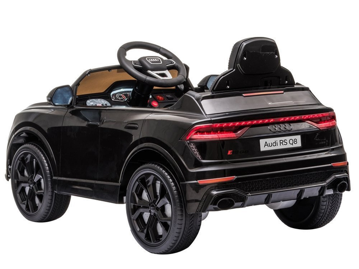 Samochód elektryczny dla dzieci Lean Toys Audi RS Q8 Czarny (5903802454949) - obraz 14