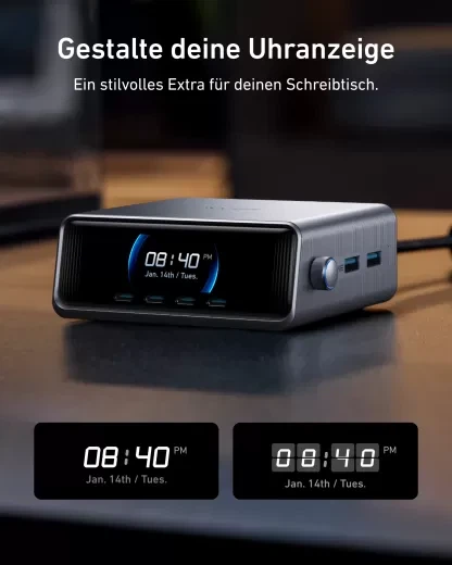 Быстрая зарядка Anker Prime Charger 250W, 6 Ports, GaNPrime
