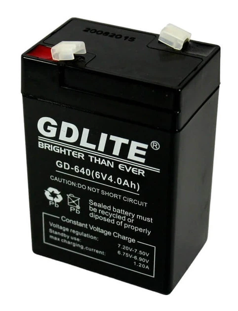 Аккумулятор Battery GD 640 6 В 4A - изображение 3