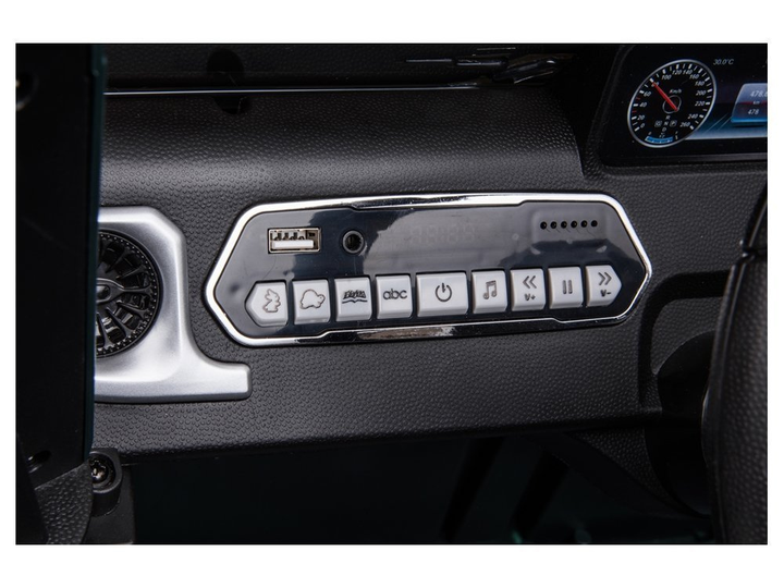 Samochód elektryczny dla dzieci Lean Toys Mercedes G500 Zielony (5903802455021) - obraz 4