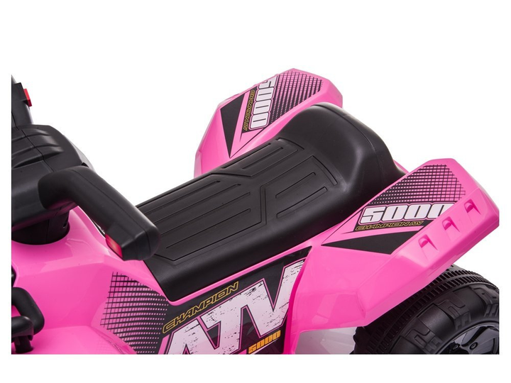 Квадроцикл електричний для дітей Lean Toys JS320 Рожевий (5903802454987) - зображення 11