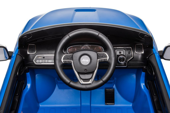 Електромобіль для дітей Lean Toys Jeep Grand Cherokee JJ2055 Синій (5903802456554) - зображення 3